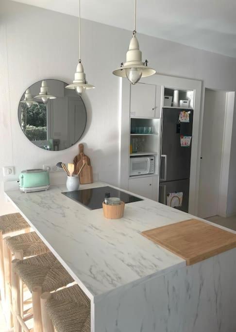 Le Rosa: Villa De Charme Entre Mer Et Pinede Quend Luaran gambar